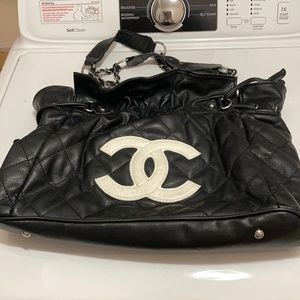 FAKE Chanel preowned black purse